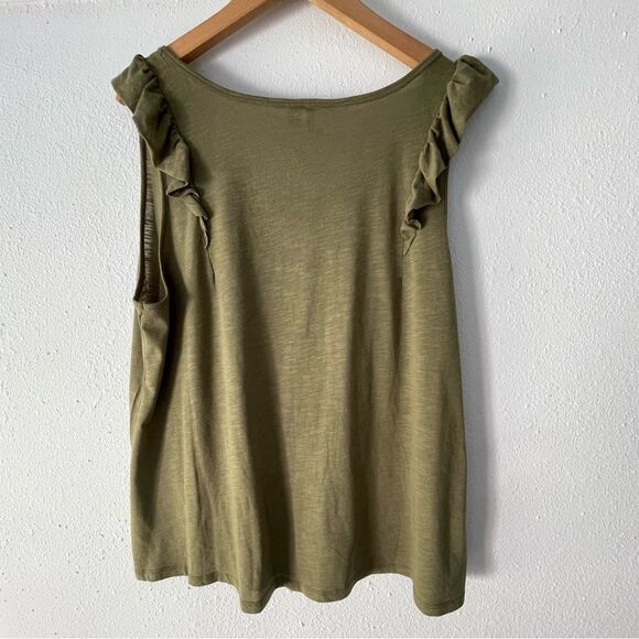 est. 1946 Tops - Est. 1946 CATO army green, olive green raffle tank top, SIZE XL